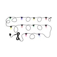 FESTOON 2 10lt LED Multi-Coloured 13m IP55 Festoon Light Kit